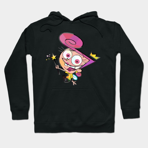 Geometric Wanda Fairly Odd Parents Hoodie by jrepkin